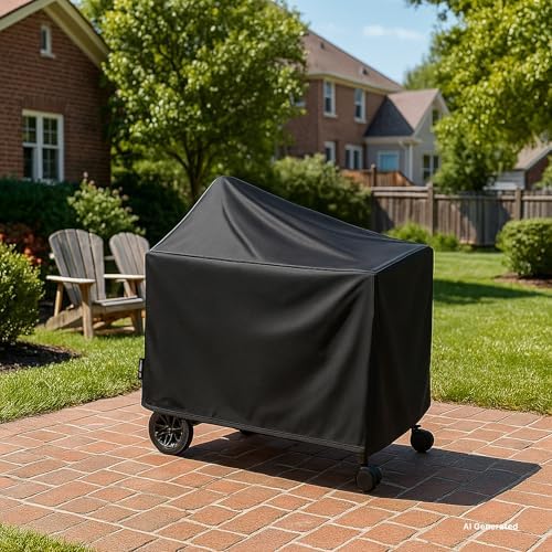 Suphomeware Grill Cover for Weber 22 Inch Performer Deluxe Charcoal, Waterproof Heavy Duty 7152 BBQ Grill Cover - Image 6