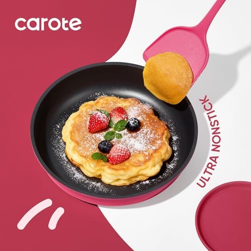 CAROTE 15pcs Pots and Pans Set Non Stick, Cookware Set Detachable Handle - Image 3