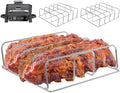 Rib Rack for Ninja Woodfire OG700/OG701/OG751 Electric Grills & Most Grills by WEBROIL