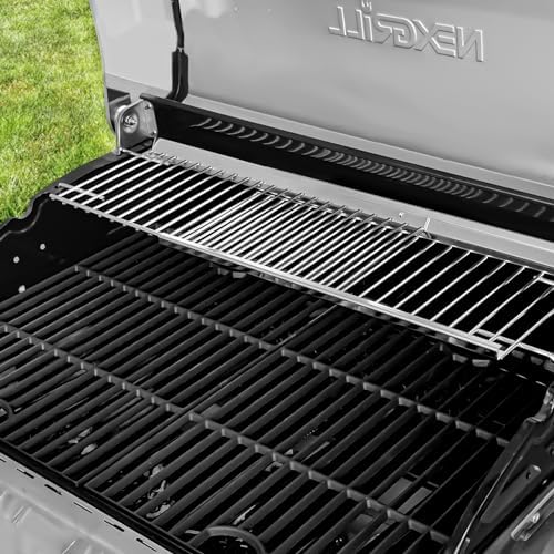 Utheer 19.7"-32.2" Adjustable Grill Warming Rack for Nexgrill/Dynaglo - Image 2