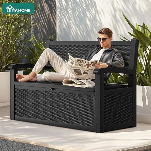 YITAHOME 70 Gallon Deck Bench with Storage - Image 5