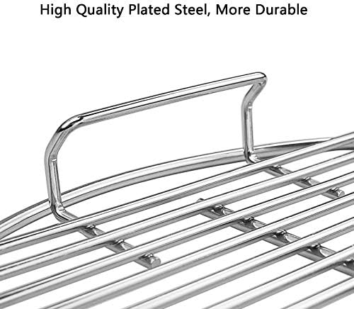 Hisencn Grates for Weber 18-inch Smokey Mountain Cooker Charcoal Smoker - Image 4