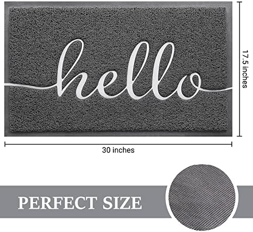 Door Mat Welcome Mat Floor Mat for Entryway, Patio, High Traffic Areas - Image 3