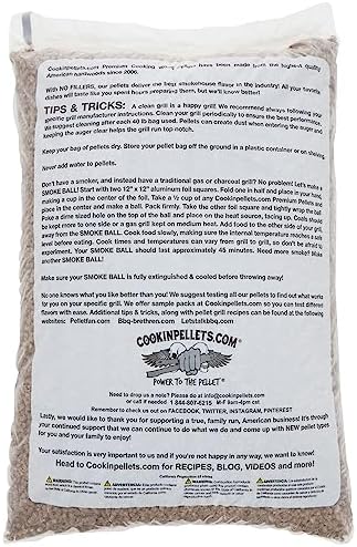 CookinPellets 40-Pound Longhorn Blend Premium Natural Grill Smoker Smoking Mesquite/Cherry/Maple Hardwood Wood Pellets, (2 Pack) - Image 3