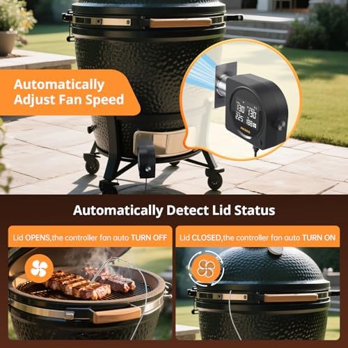5G Wi-Fi & Bluetooth BBQ Temperature Controller, - Image 3