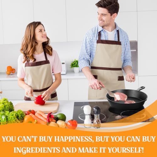 Vesici 2 Pcs Cast Iron Skillet Frying Pans with Drip-spouts Circle Non-stick Frying Skillet Omelette Pan Safe Healthy Cookware for Home Barbecue Kitchen Party Restaurant Catering Service (10.2 Inch) - Image 3
