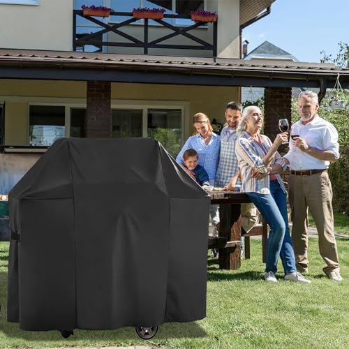 58 Inch Grill Cover for Weber 7130 Genesis II 3 Burner, LX 300 Series Grills, Genesis 300, Waterproof, Windproof, UV and Fade Resistant Cover(58L x 25D x 44.5H) - Image 6