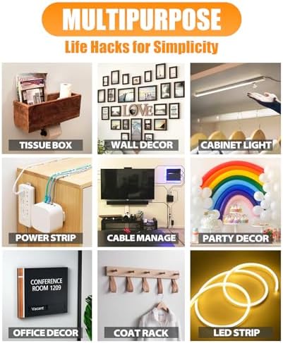 Double Sided Tape, 2 Rolls Heavy Duty Nano Mounting Tape, Removable - Image 5