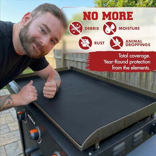KITCHEN PERFECTION Silicone Griddle Mat Cover for Blackstone Grill 36 Inch - Image 3