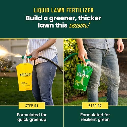 Sunday Lawn Kickstart + Green Machine Liquid Lawn Fertilizer, 2-Pack - Image 2