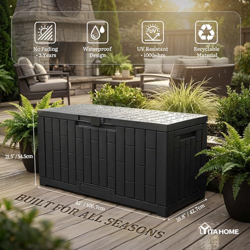 YITAHOME 60 Gallon Outdoor Storage Box - Image 2