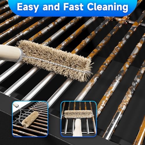 3pcs Stainless Steel Cooking Grates for Nexgrill, 16.96'' x 28.7'' - Image 6