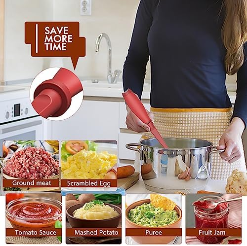 Upgrade Meat Chopper Hamburger Masher Ground Beef Smasher Utensil Mix Tool - Image 2