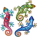 Metal Lizards Outdoor Decor Metal Gecko Wall Decoration Geico Lizard by Tuokiuhn