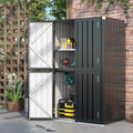 AECOJOY Outdoor Storage Cabinet Waterproof, 70'' Large Vertical with Floor by AECOJOY