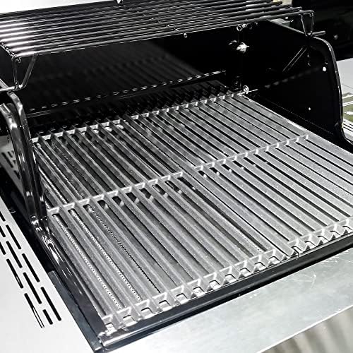 Uniflasy 17 x 8 3/4 Cast Iron Cooking Grate fits CharBroil Commercial 463644220 463632320 463642316 463245518 463630021 G369-0030-W2 2Burner Grill Replacement Part Grid for Nexgrill 720-0864M 720-0864 - Image 6