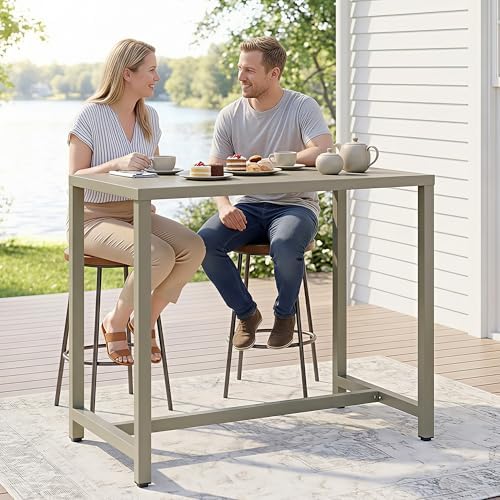 Wisteria Lane Outdoor Prep Table, Aluminum Modular Outdoor Kitchen Grill Table, All Weather Kitchen Island with Ample Storage & Food Preparation Space for Patio BBQ, Backyard, Porch by WisteriaLane
