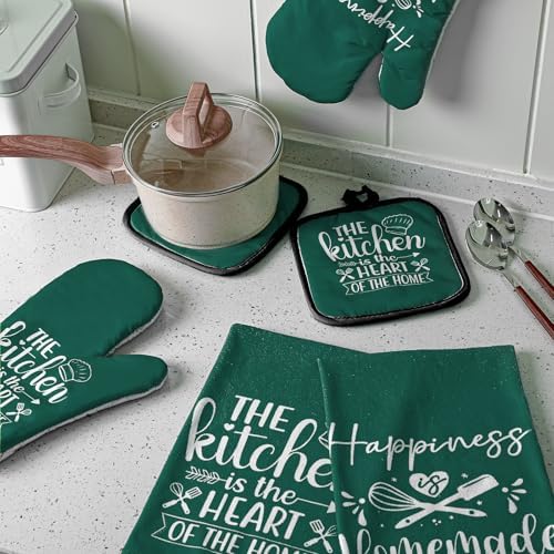 Sratte 6 Pcs Kitchen Decor Accessories Set, Kitchen, Dark Green - Image 3