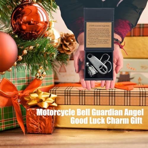 Motorcycle Bell Guardian Angel Gremlin Lucky Charm Gift For Riders - Image 2