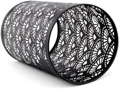Professional Hookah Wind Cover - Metal Heat Management System & Wind Protector for Outdoor Shisha Use (Black Wind Cover) - Image 4