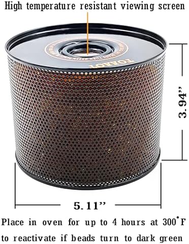Gun Safe Dehumidifier, Moisture Absorbers, TOAAOT 800g Silica Gel Canister for Gun Case, Tool Box - Image 3