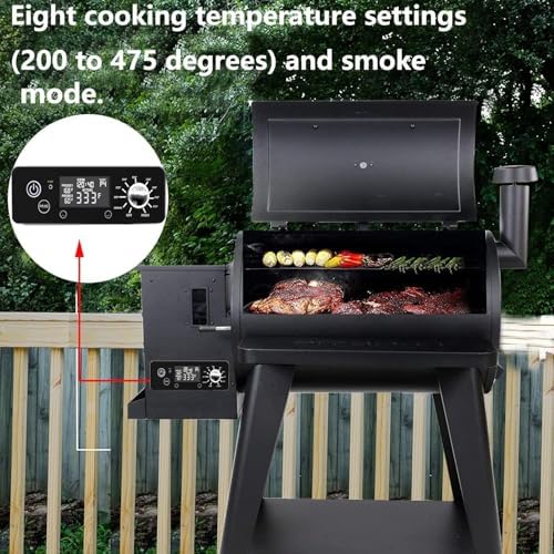 Control Board for Pit Boss Pellet Grill， for Pit Boss PB440D2/PB1150G etc Grill,with W/LCD Display Adjustable Temperature Size - Image 3