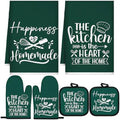 Sratte 6 Pcs Kitchen Decor Accessories Set, Kitchen, Dark Green by Sratte