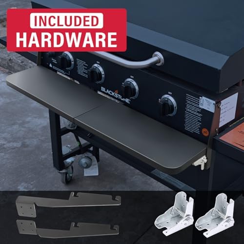 Utheer Front Shelf for Blackstone 36 Inch Griddle, Folding BBQ Prep Table - Image 6