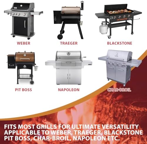 Universal Griddle Warming Rack for Pit Boss Traeger Wood Pellet Smoker Grill, Adjustable Warming Rack for Weber Blackstone and More Tabletop Flat Rack - Image 5