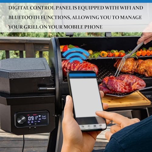 Replacement 80146 Digital PID Control Board Parts for PB850PS2, Compatible with Pit Boss Pro Series II 850 Wood Pellet Grill, Comes with WiFi and Bluetooth Function - Image 3
