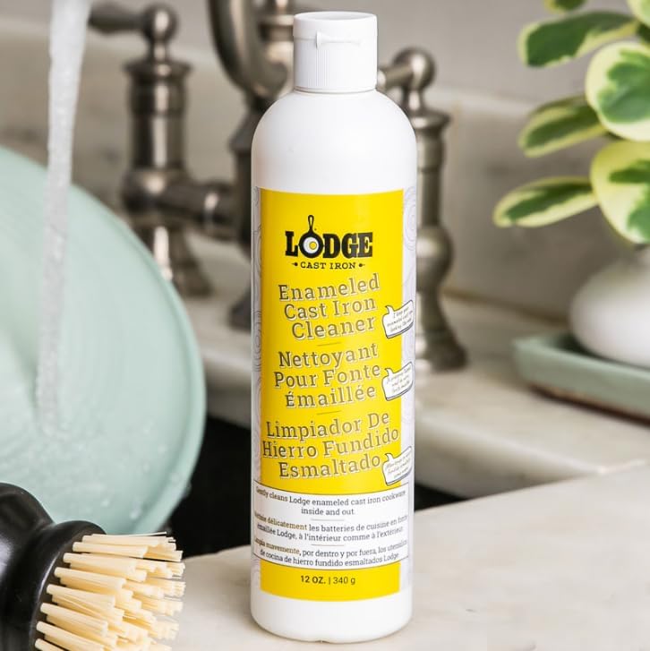 Lodge Enameled Cast Iron and Ceramic Stoneware Cleaner, 12 oz - Image 2