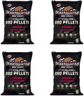 Bear Mountain BBQ FK13 Premium All-Natural Hardwood Mild and Fruity Cherry BBQ Smoker Pellets for Outdoor Grilling, 20 Pounds (4 Pack) by BearMountainBBQ