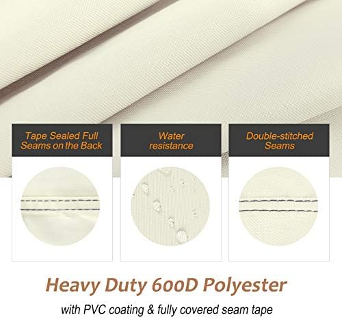 NettyPro Griddle Cover for Blackstone 28 inch Griddle Waterproof Heavy Duty, Beige - Image 6