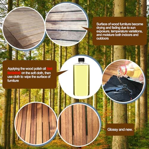 Tangkula 7 Pieces Outdoor Dining Set, Patented Patio Furniture Set w/Large Rectangle Acacia Wood Table Top, Rattan Chairs with Steel Frame, Umbrella Hole, for Backyard Garden - Image 7