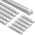 Barrina T8 LED Shop Lights 6FT, 60W 8500LM 5000K, High Output, 10 Packs by Barrina