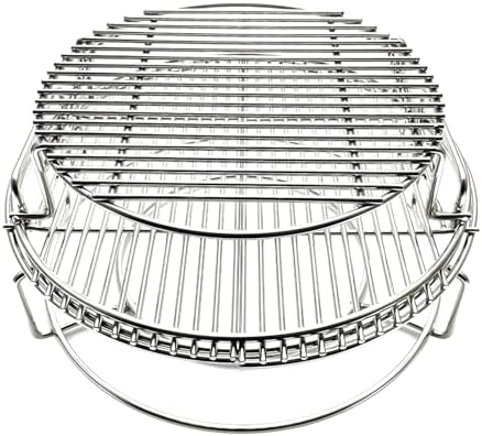 Multi-Level Cooking Grate System for BGE, Big Green Egg Large, Char-Griller AKORN, Kamado Joe Classic 18" Charcoal Grill by Tmozyar%C2%AE