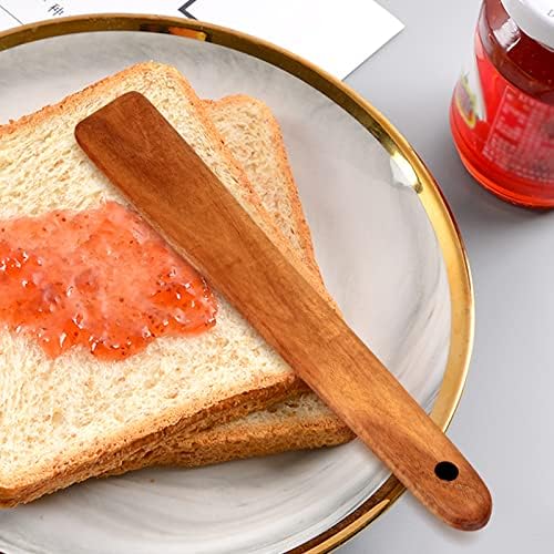 Wooden Spatula for Kitchen Utensil Spurtle Kitchen Tool Teak Wood Spatula - Image 7