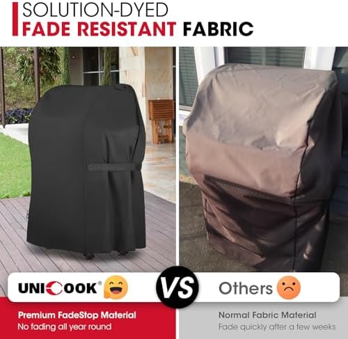 Unicook Small Grill Cover 30", Heavy Duty Waterproof 2-Burner BBQ Cover - Image 4