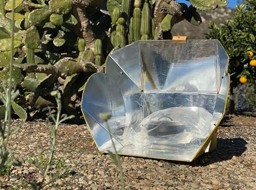 SolCook All Season Solar Cooker - Camping Cookware, Fruit & Food Dehydrator, Camp Stove, Fruit Canning Supplies, Camping Gear, Survival Gear, Emergency Supplies, (17) Camper by SolCook