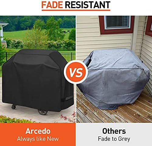Arcedo Outdoo BBQ Grill Cover 50 Inch Compatible with Weber Gas Grill - Image 3
