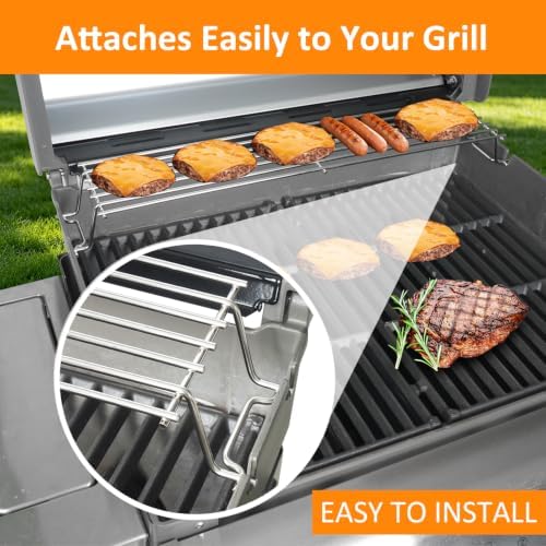 69866 Grill Warming Rack for Weber Spirit 200 & Spirit II 200 Series - Image 2