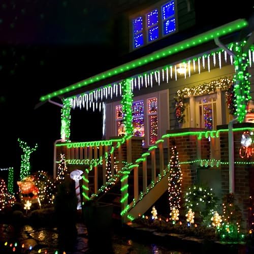 Solar Rope Lights, 66ft 200LED Solar String Lights, 8 Modes, Waterproof - Image 6