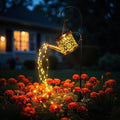 Solar Garden Lights Outdoor Decoration Flower Solar Watering Can Light by X-PREK