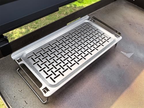Griddle Warming Rack for Blackstone, Stainless Steel Grill Warming Rack for Weber Genesis Spirit Series Charbroil Gas Grills and Most Tabletop Flat Top - Image 2