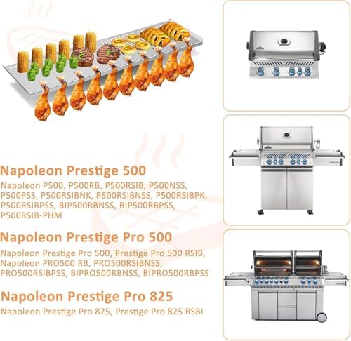 Grill Warming Rack for Napoleon, 71500 for Prestige 500/PRO 500/PRO 825 - Image 3