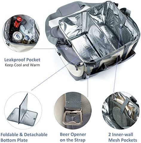 Large Grill Caddy, Tailgating Essentials Organizer for BBQ, Camping &Picnic - Image 2