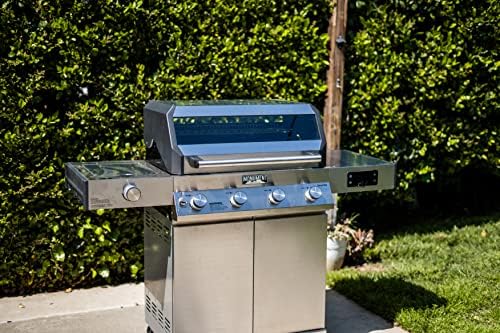 Monument Grills Denali Series, 4-Burner Liquid Propane Gas Smart bbq Grill Denali 425 with Stainless Steel Rotisserie Kit(2 Items) - Image 3