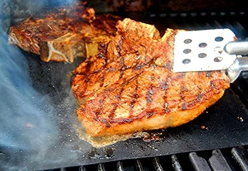 Kona Grill Mat & Grill Pan - The Ultimate Non-Stick Grilling Tray Combo - Image 5