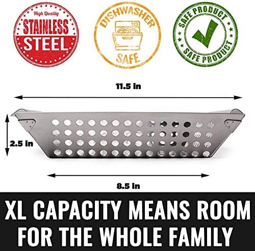 Grillaholics Vegetable Grill Basket for Outdoor Grill - Image 3