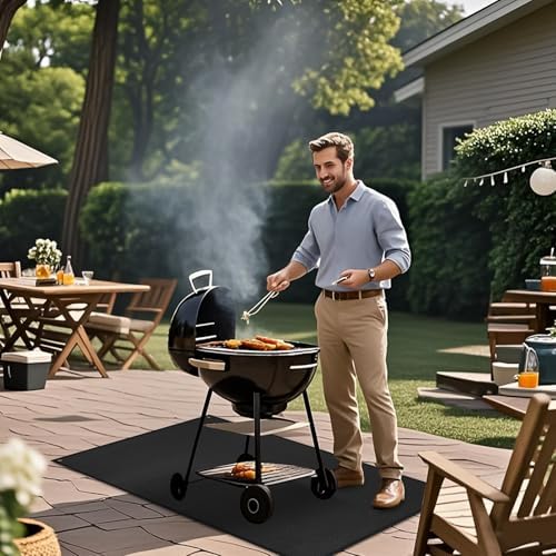 Grill Mat for Blackstone Griddle Accessories 28 & 36in, 70 x 48 x 0.02in - Image 6